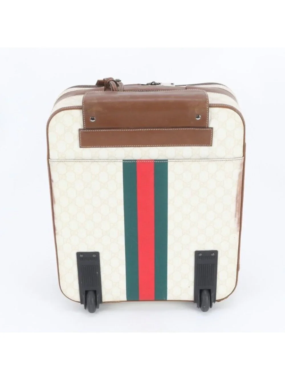★SOLD★ Gucci Sherry Line GG Supreme Suitcase Carry Case Bag Business Travel - Picture 4 of 11